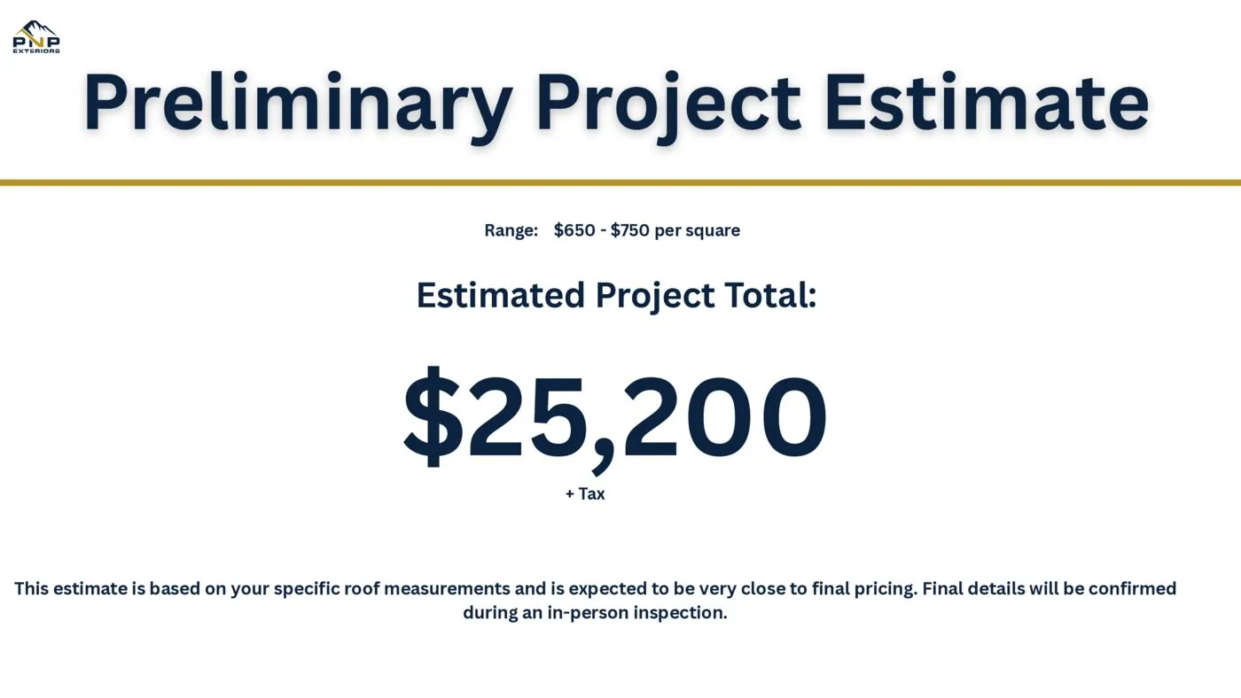 Preliminary Project Estimate